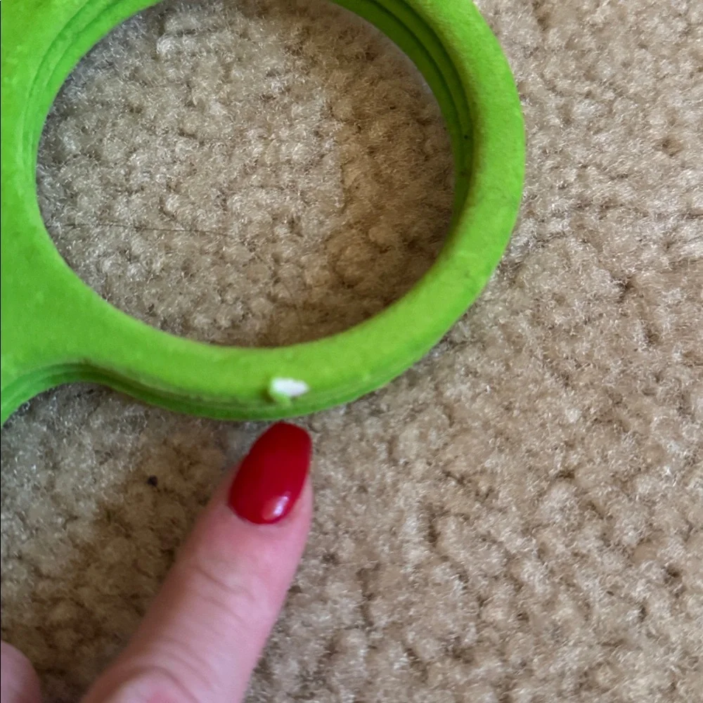 Set of Green Velvet Hangers